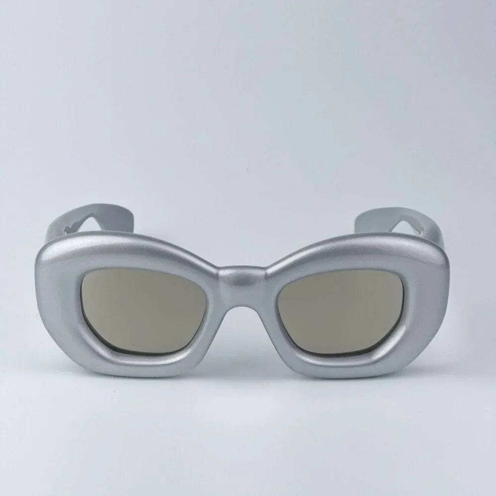 Loewe Men BRAND NEW Sunglasses LW40117I 20C Metallized Grey Smoke Mirror